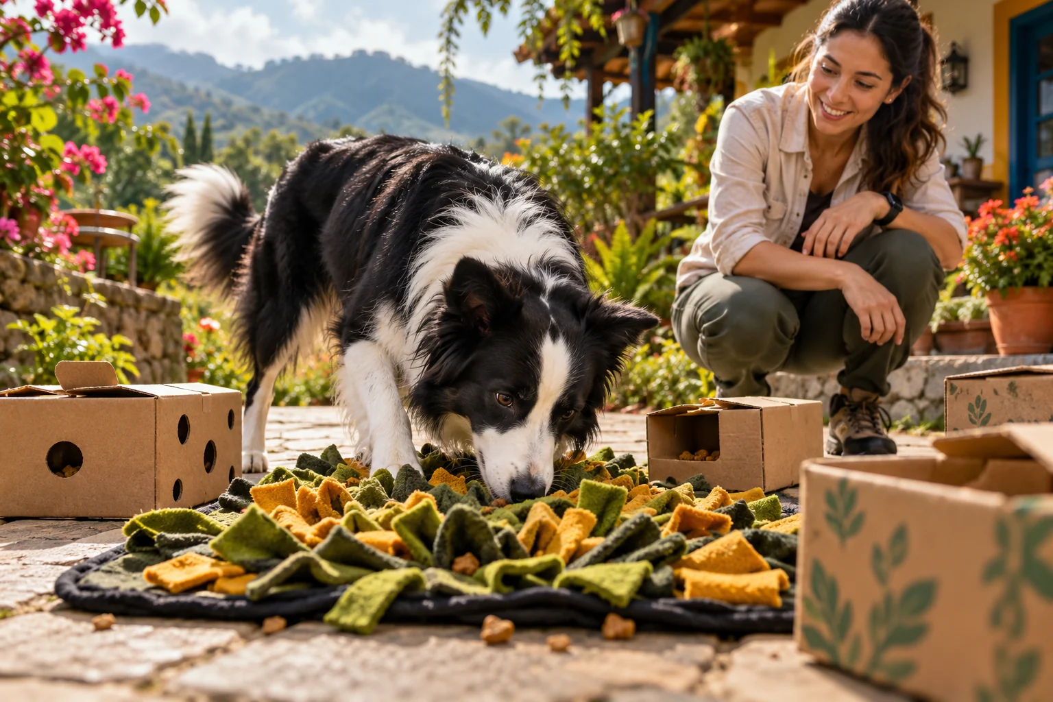 Ilustración: Juegos para Border Collie: 6 ideas más allá de lanzar la pelota